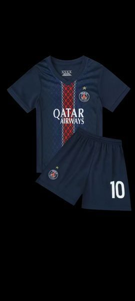 Дитяча футбольна форма PSG №10 Demb&eacute;l&eacute; 25/26 домашня темно-синя (форма ПСЖ №10_22) 2822761570 фото