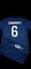 Дитяча футбольна форма PSG №6 Zabarnyi сезон 25/26 домашня темно-синя (форма Забарний синя_22) 2822800329 фото 3