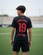 Футбольна форма FC Barcelona Lamine Yamal №19 (чорна), футболка + шорти (форма Ламіне чорна_22) 2762685057 фото 1