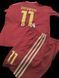 Дитяча футбольна форма AS Roma Артем Довбик №11 (бордова), футболка + шорти (форма Довбик бордо_22) 2762782585 фото 3